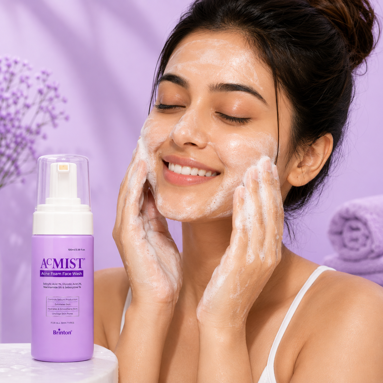 Acmist Acne Foam Face Wash