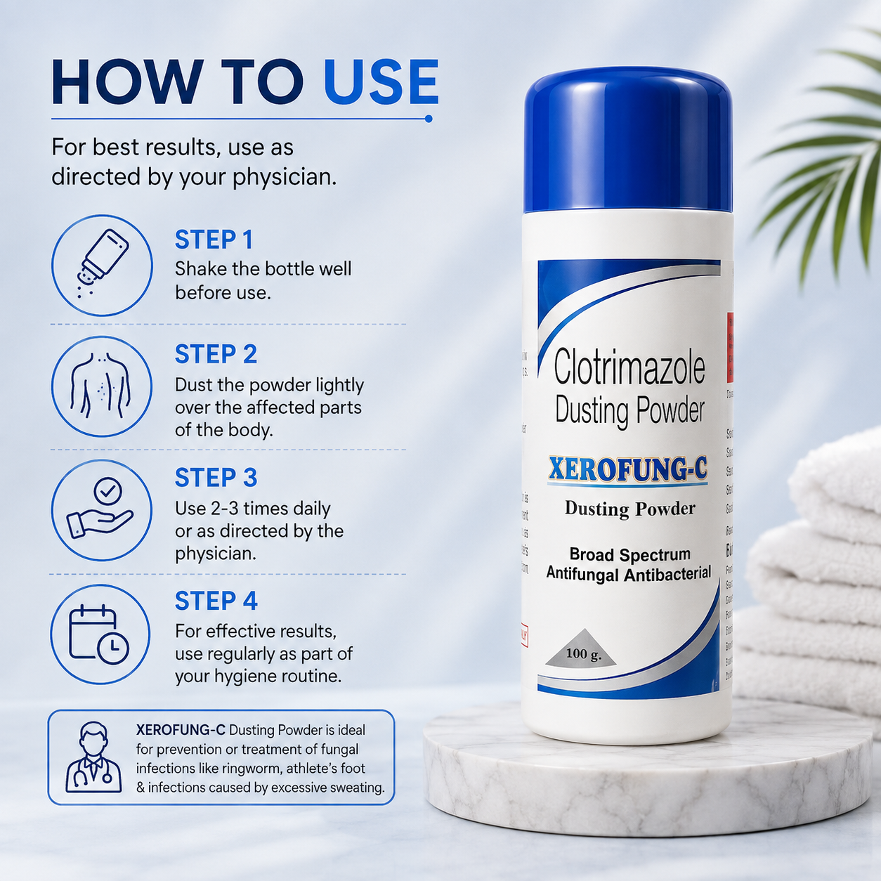 Xerofung-C Dusting Powder
