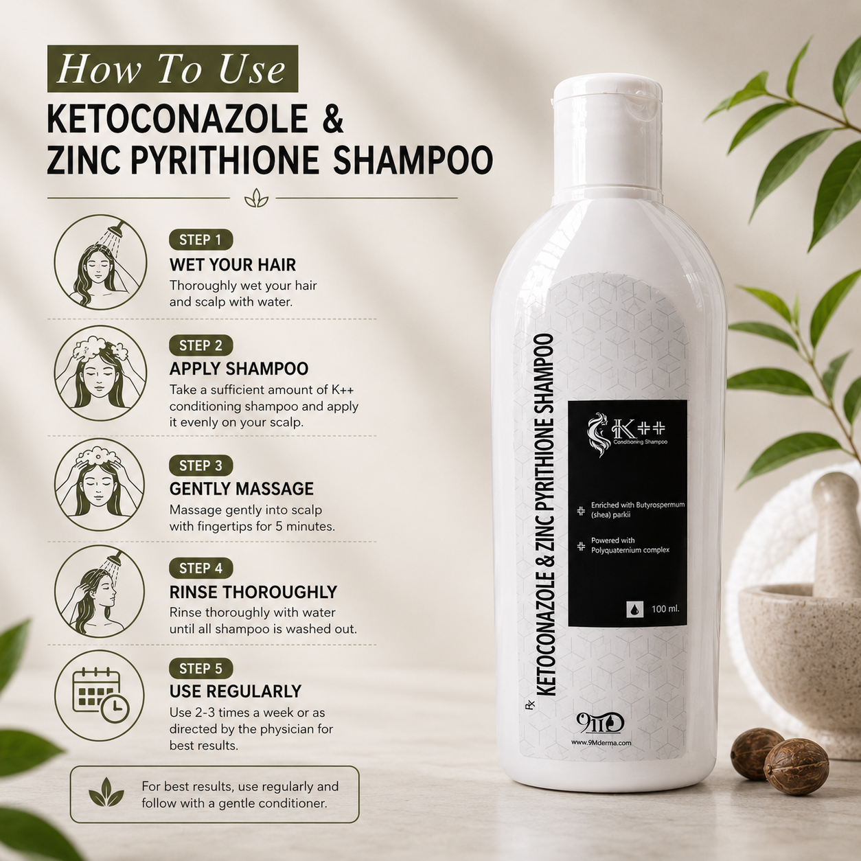 K++ Conditioning Shampoo