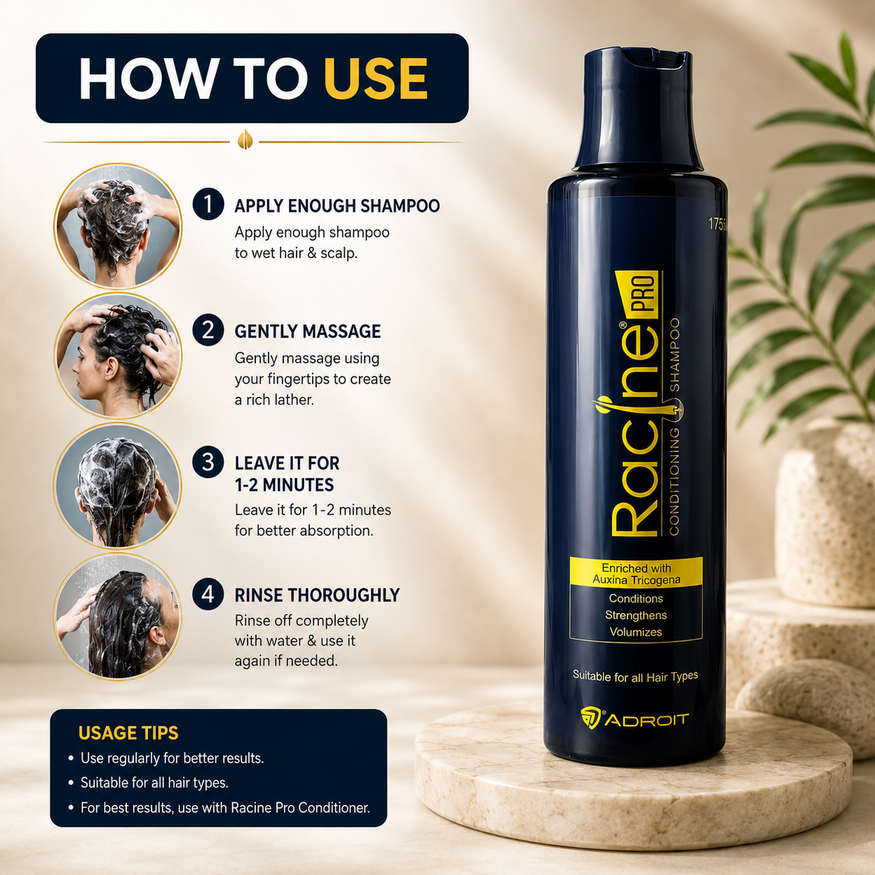 Racine Pro Conditioning Shampoo
