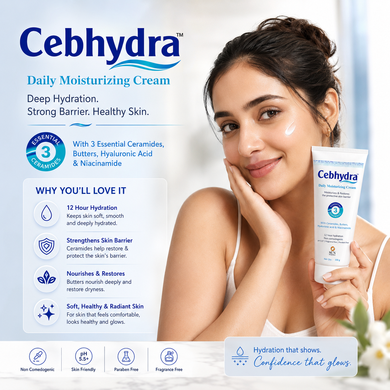 Cebhydra Daily Moisturizing Cream