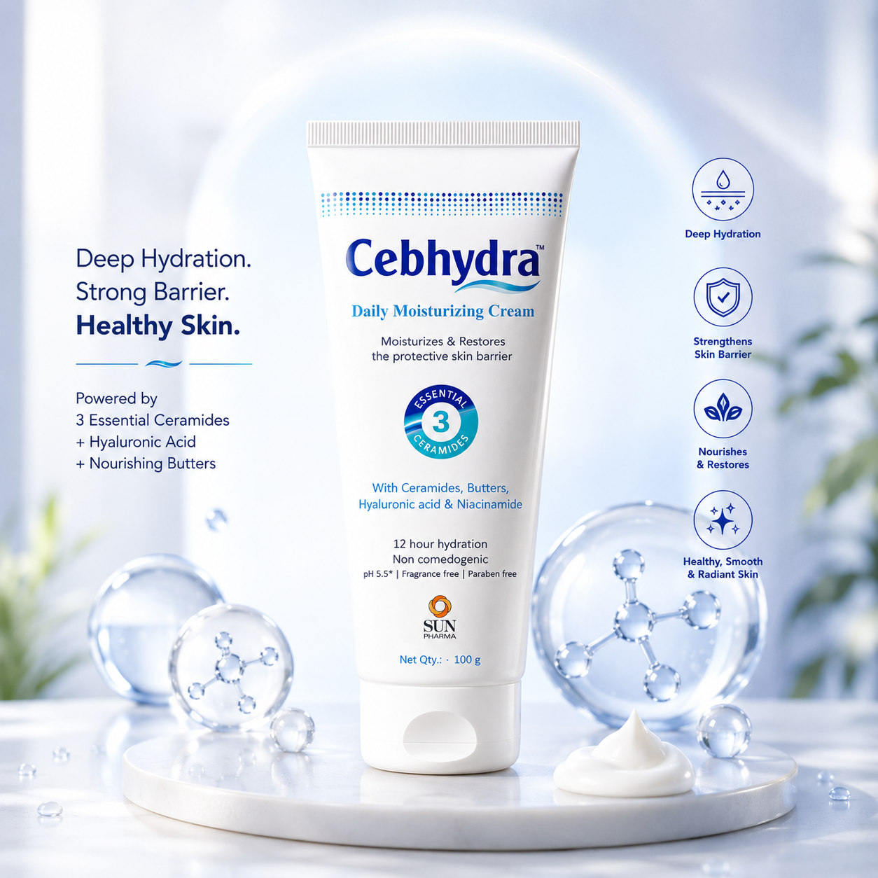 Cebhydra Daily Moisturizing Cream