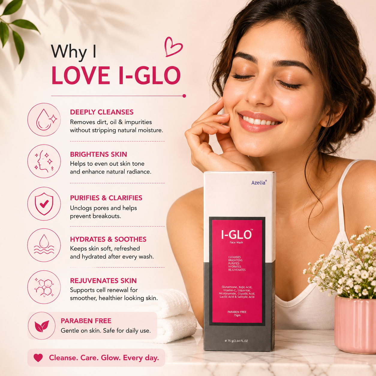 I-GLO Face Wash