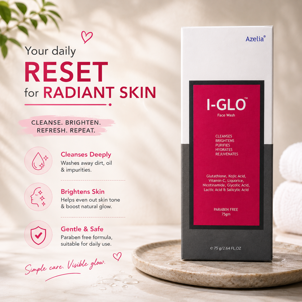 I-GLO Face Wash
