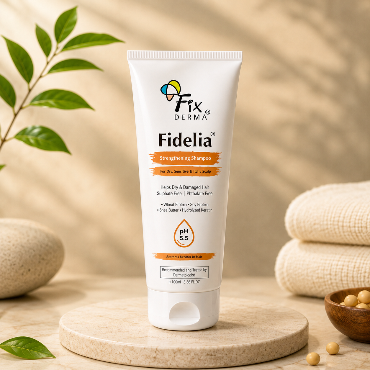 Fixderma Fidelia Strengthening Shampoo 100ml