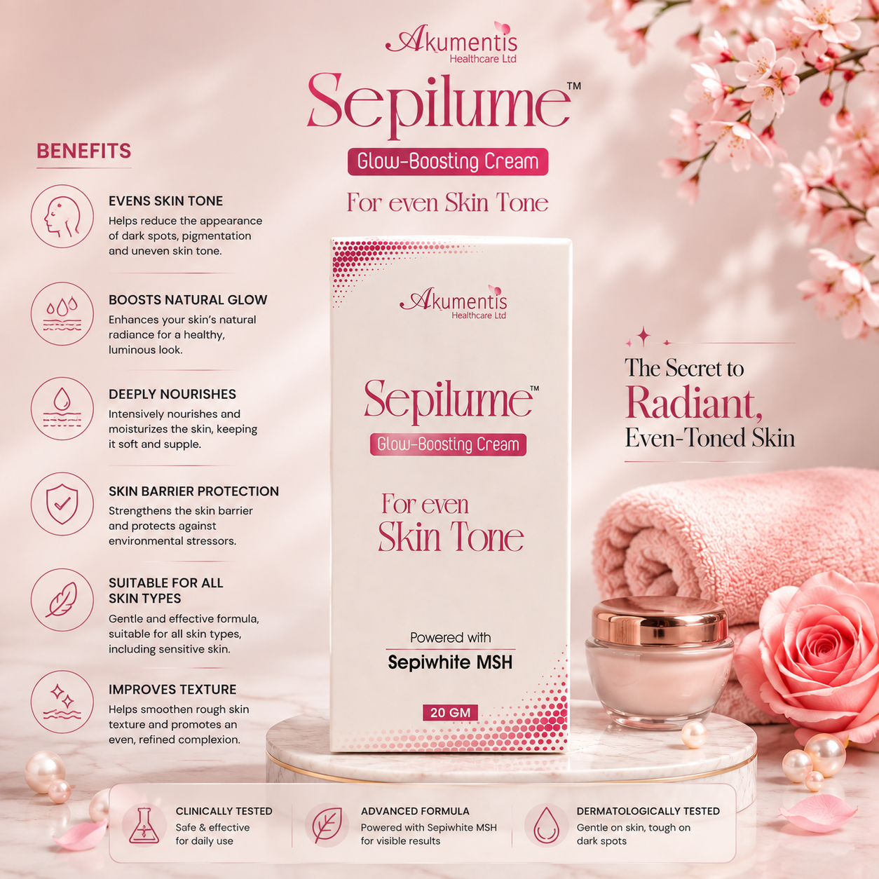 Sepilume Glow-Boosting Cream