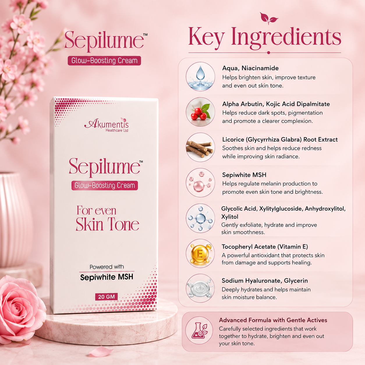 Sepilume Glow-Boosting Cream
