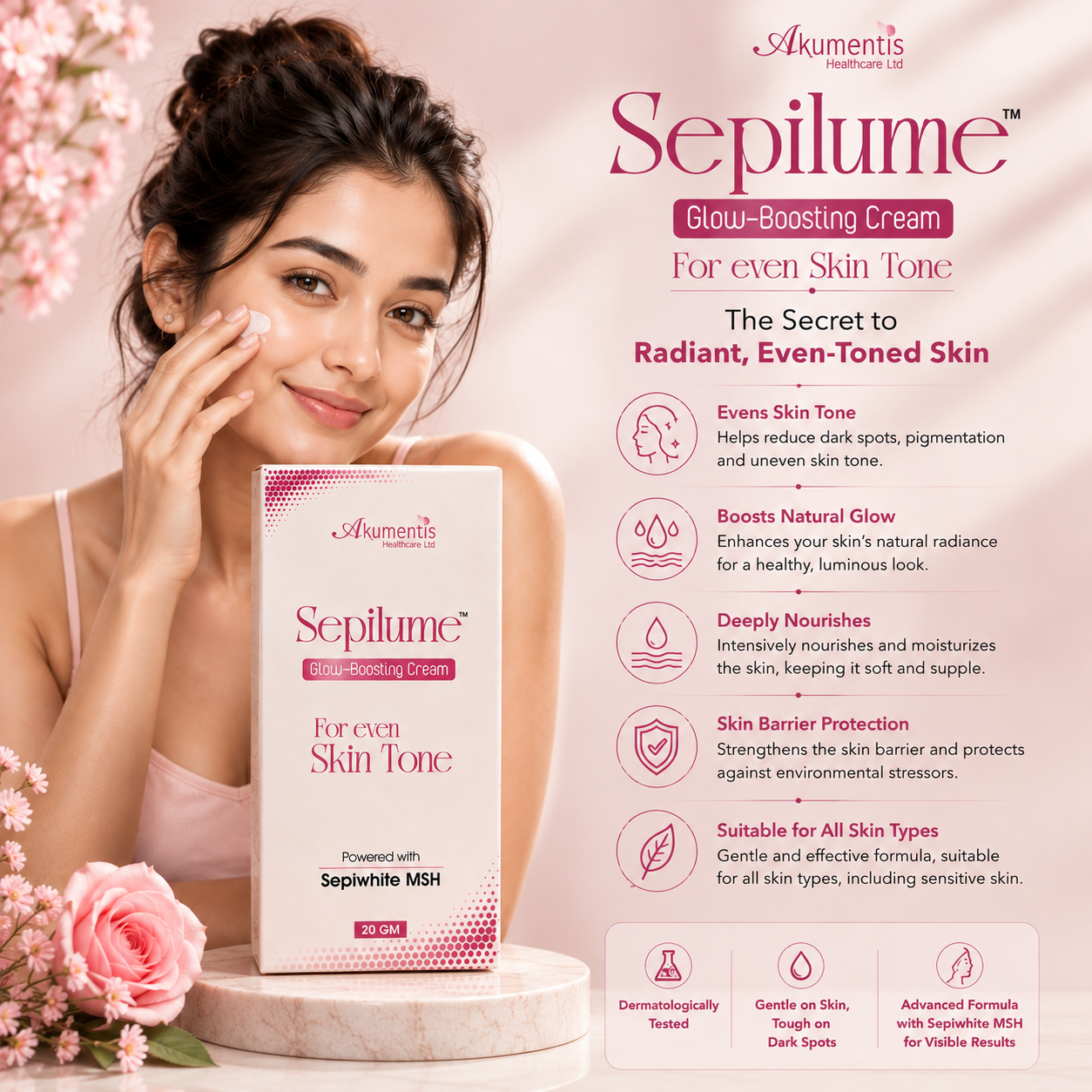 Sepilume Glow-Boosting Cream