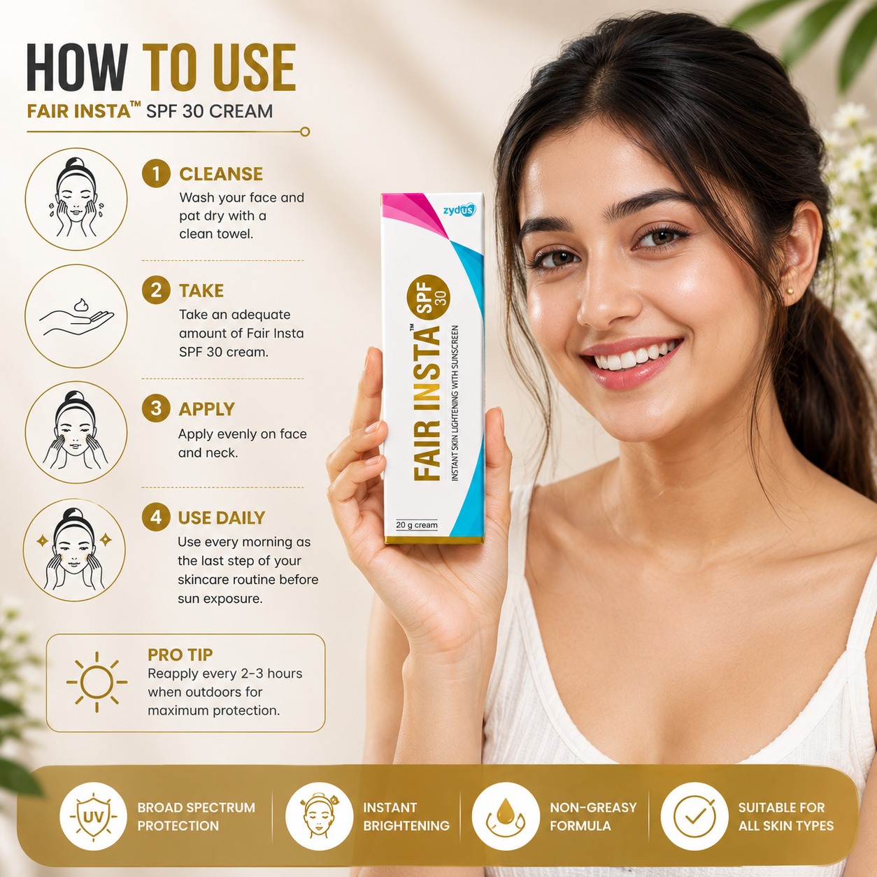 Fair Insta SPF 30 Cream 20g