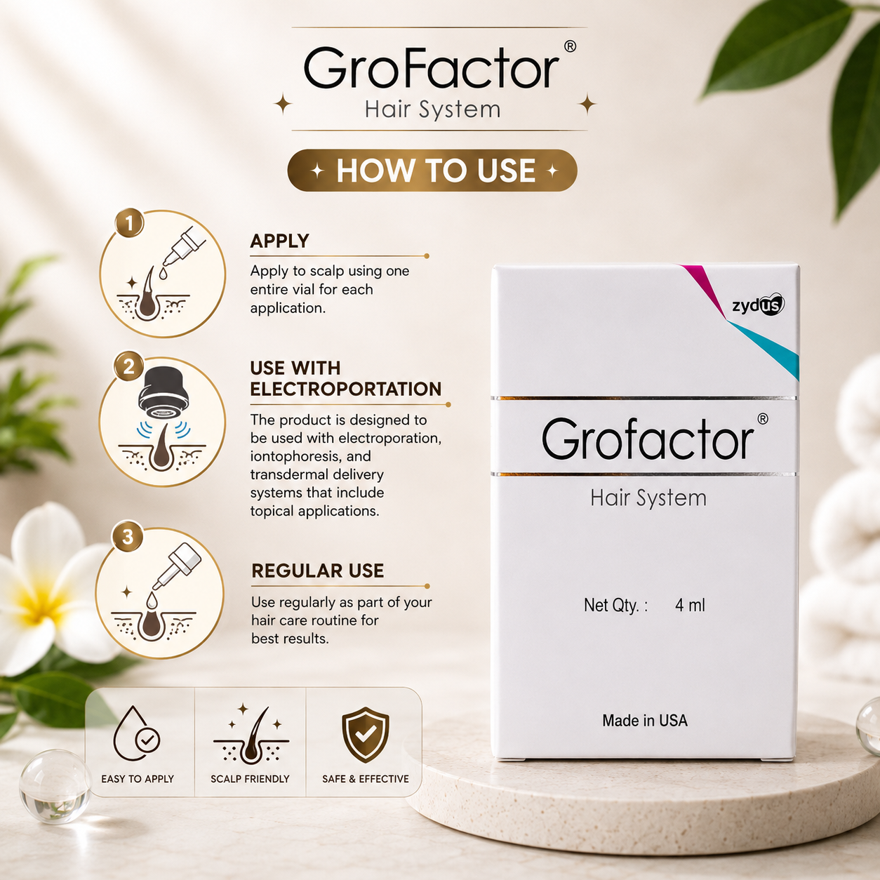 Grofactor Hair System 4ml