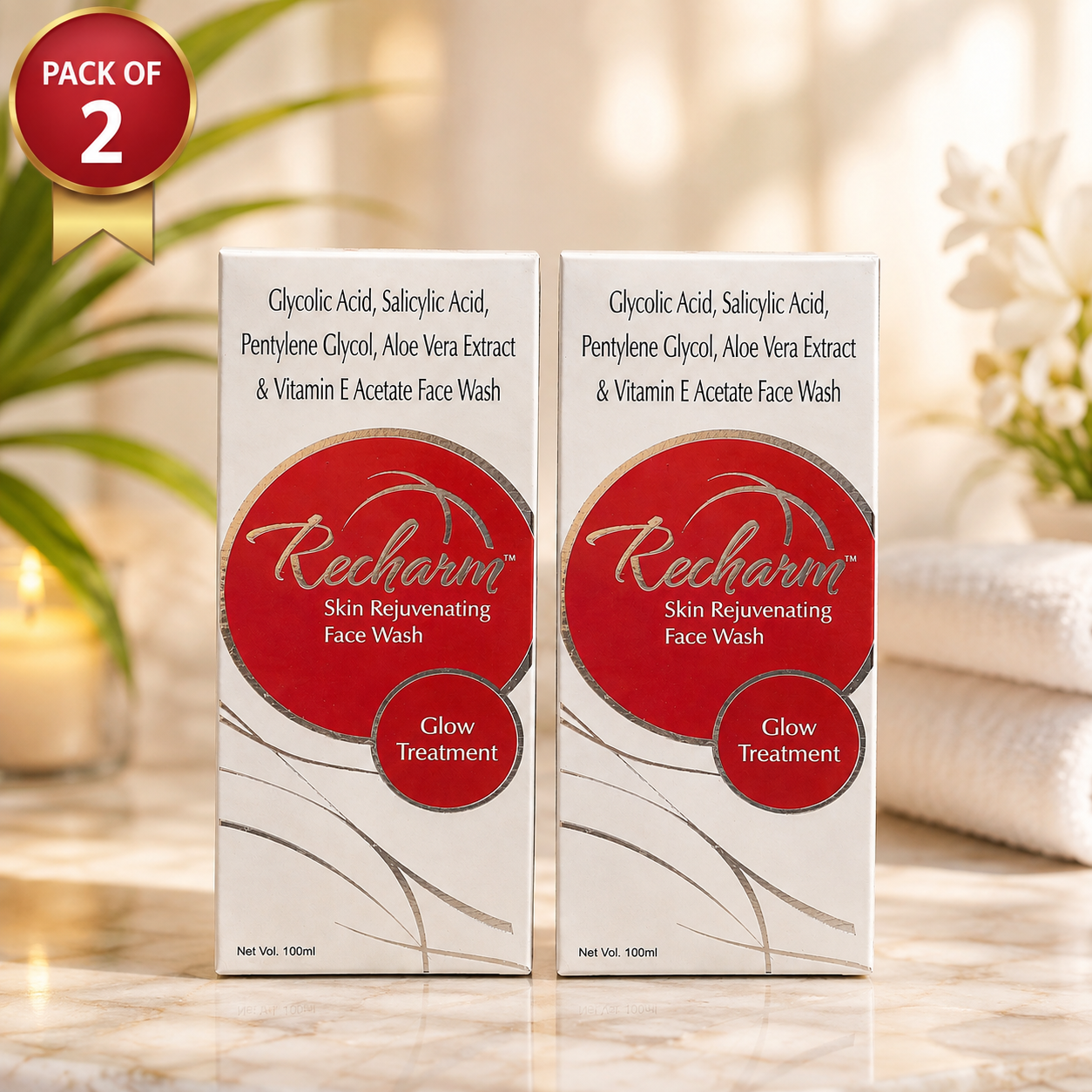 Recharm Skin Rejuvenating Face Wash