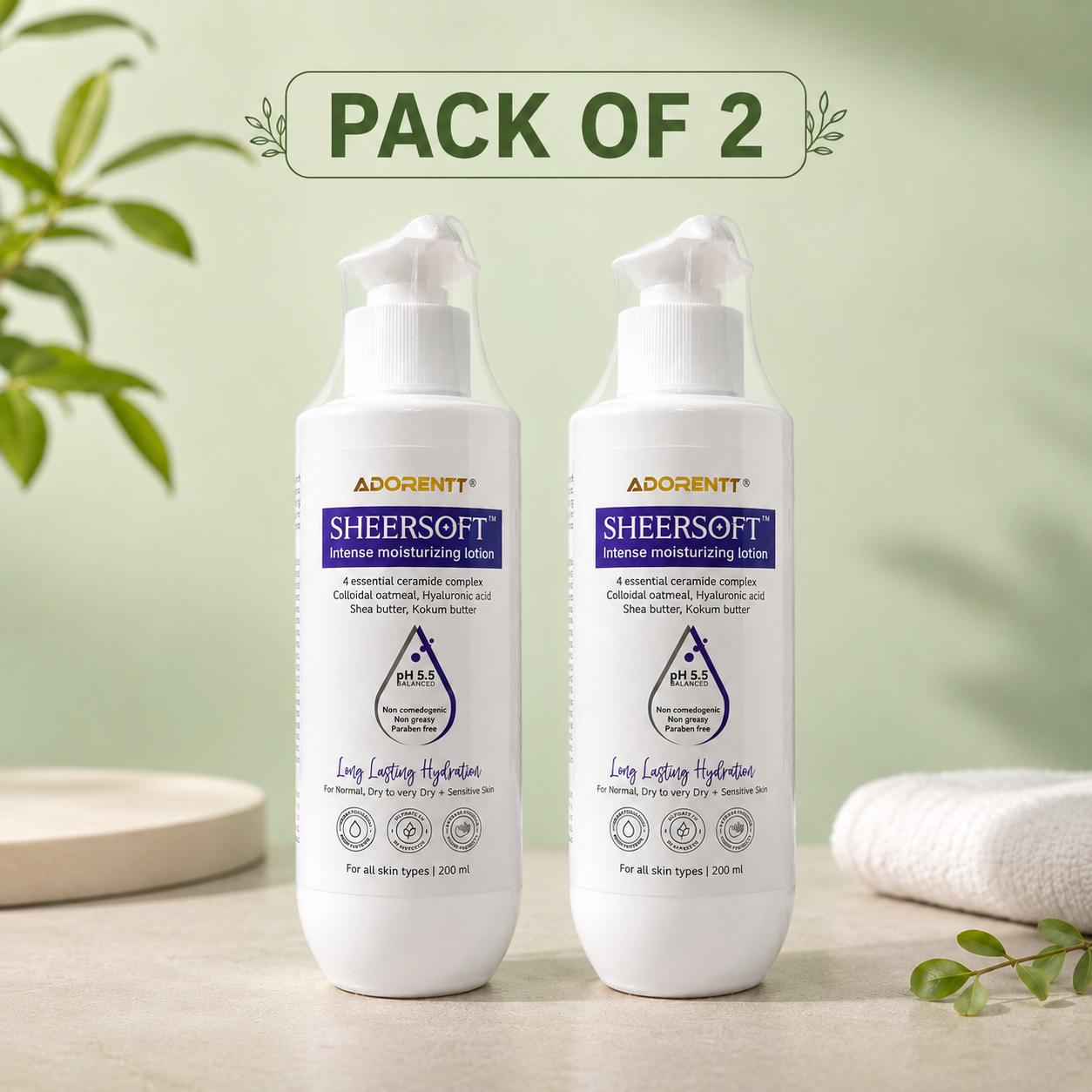 Sheersoft Intense Moisturizing Lotion 200ml