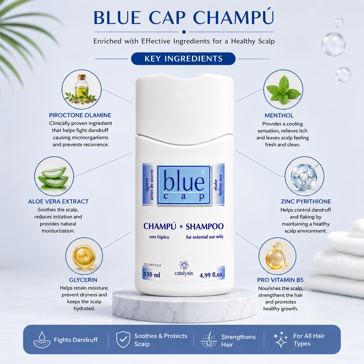 Blue Cap Shampoo
