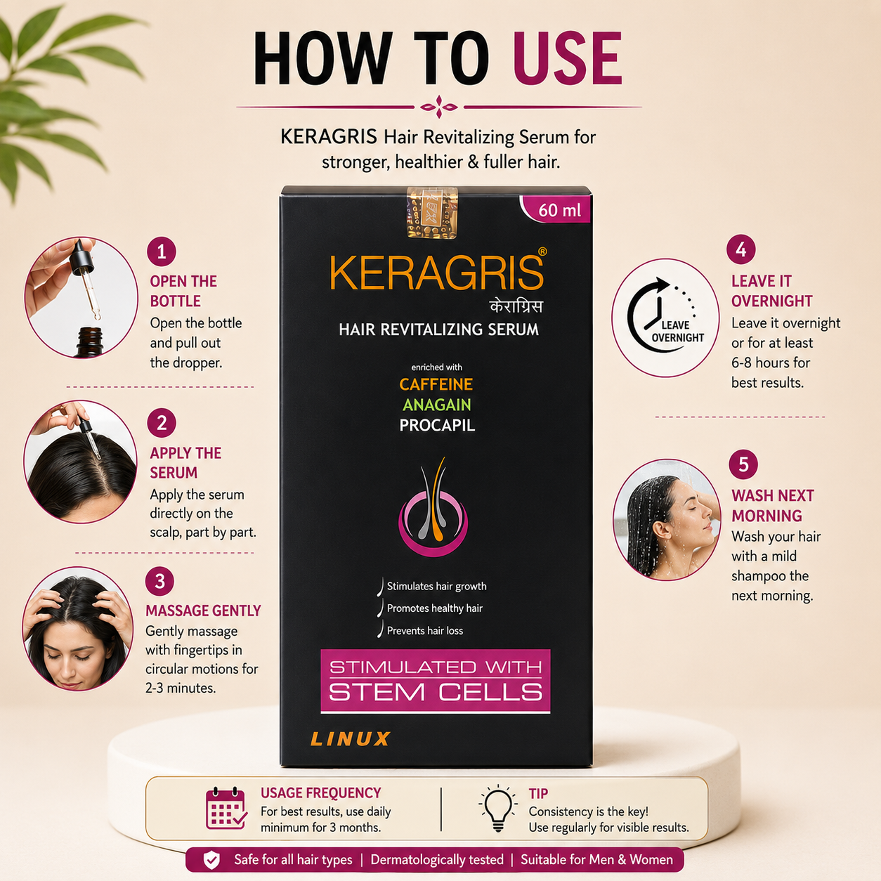 Keragris Hair Revitalizing Serum
