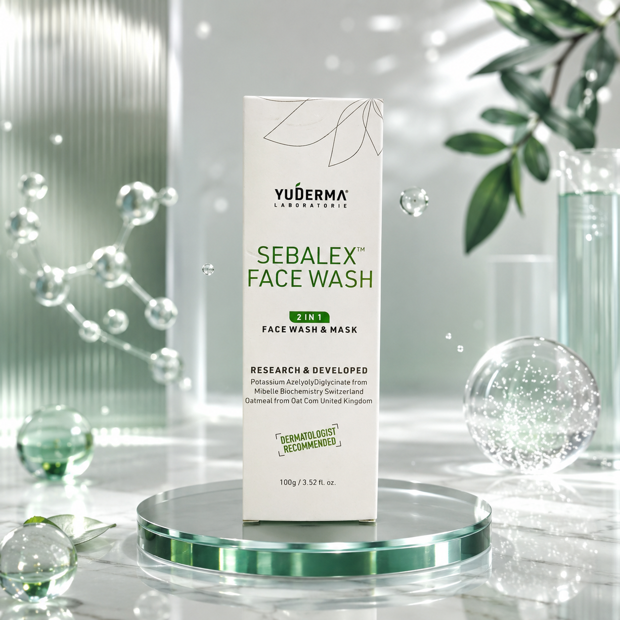 Sebalex Face Wash (2-in-1 Face Wash & Mask)