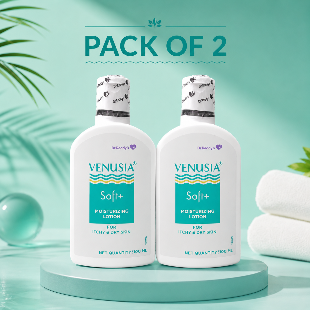 Venusia Soft+ Moisturizing Lotion 100ml