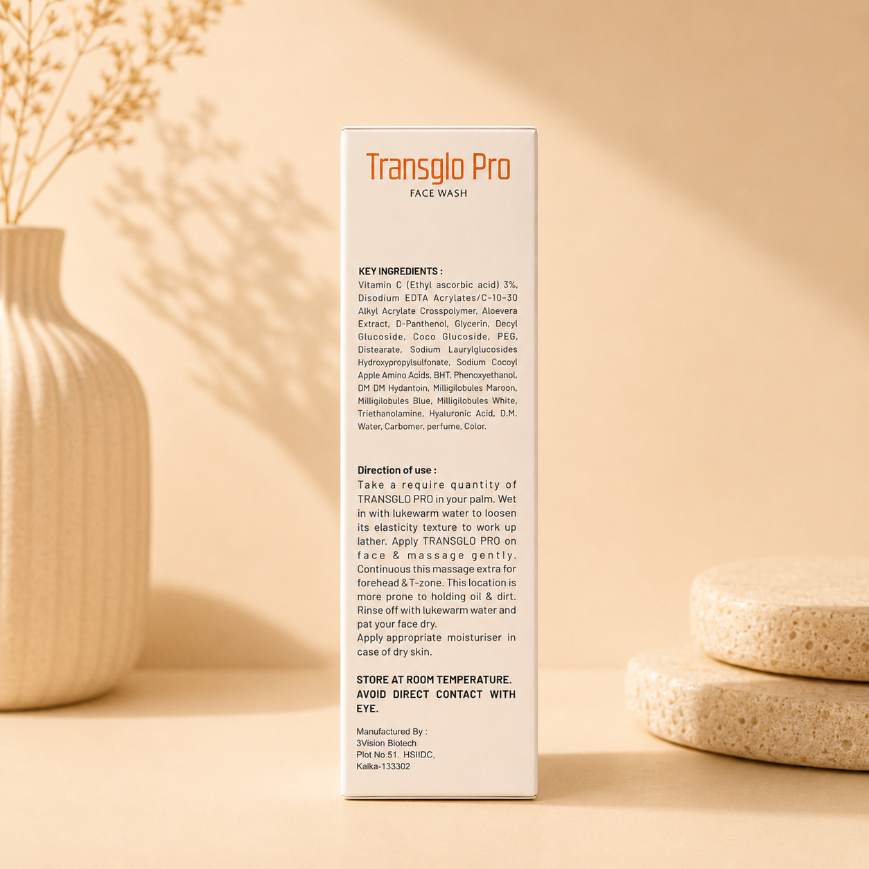 Transglo Pro Face Wash