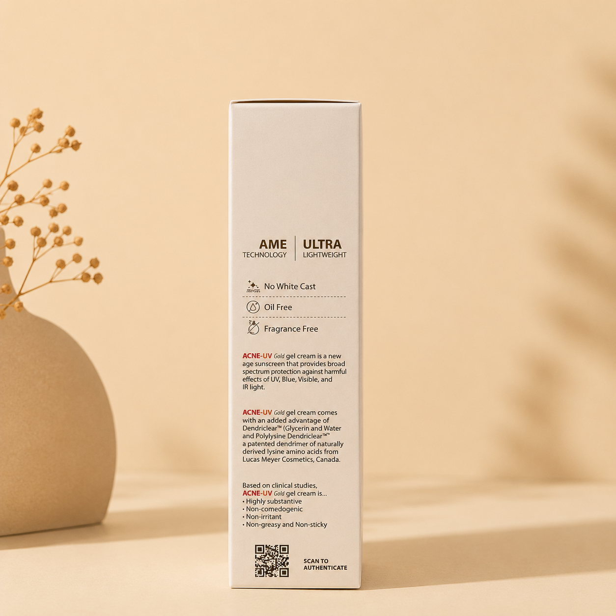 Acne-UV Gold SPF 100+ PA+ Sunscreen 50g
