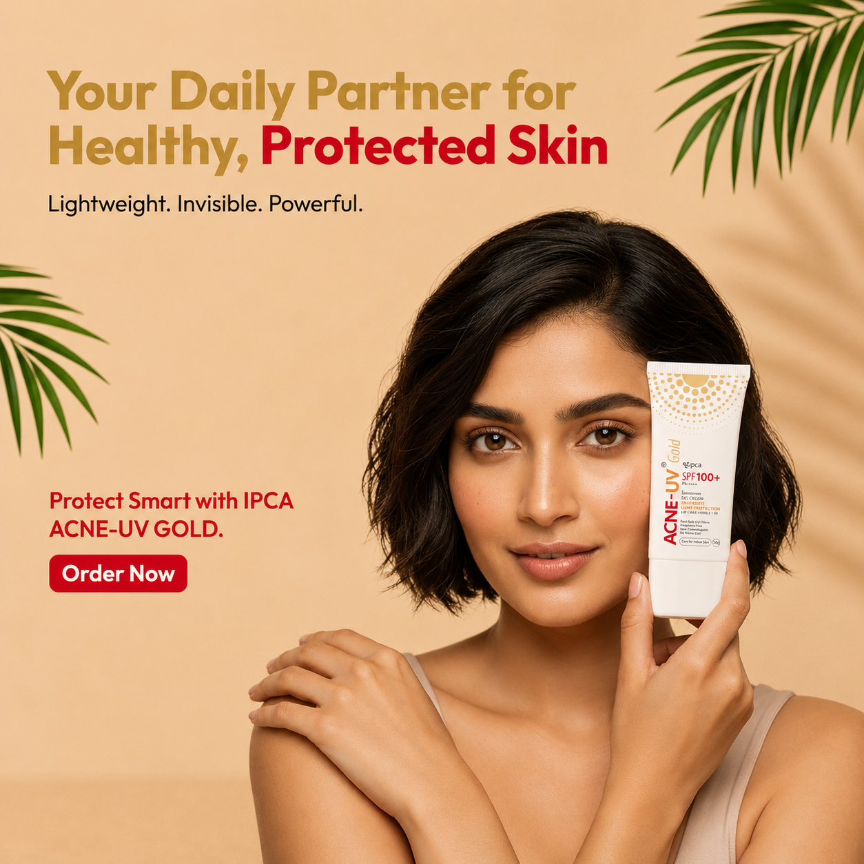 Acne-UV Gold SPF 100+ PA+ Sunscreen 50g