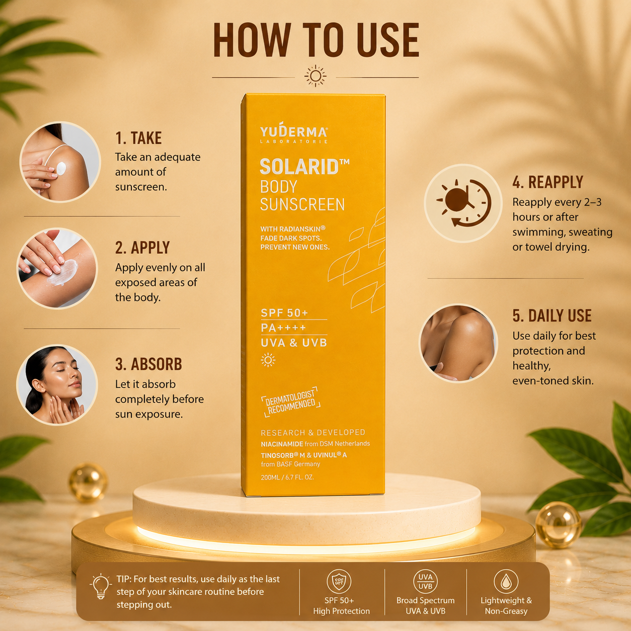 Solarid Body Sunscreen