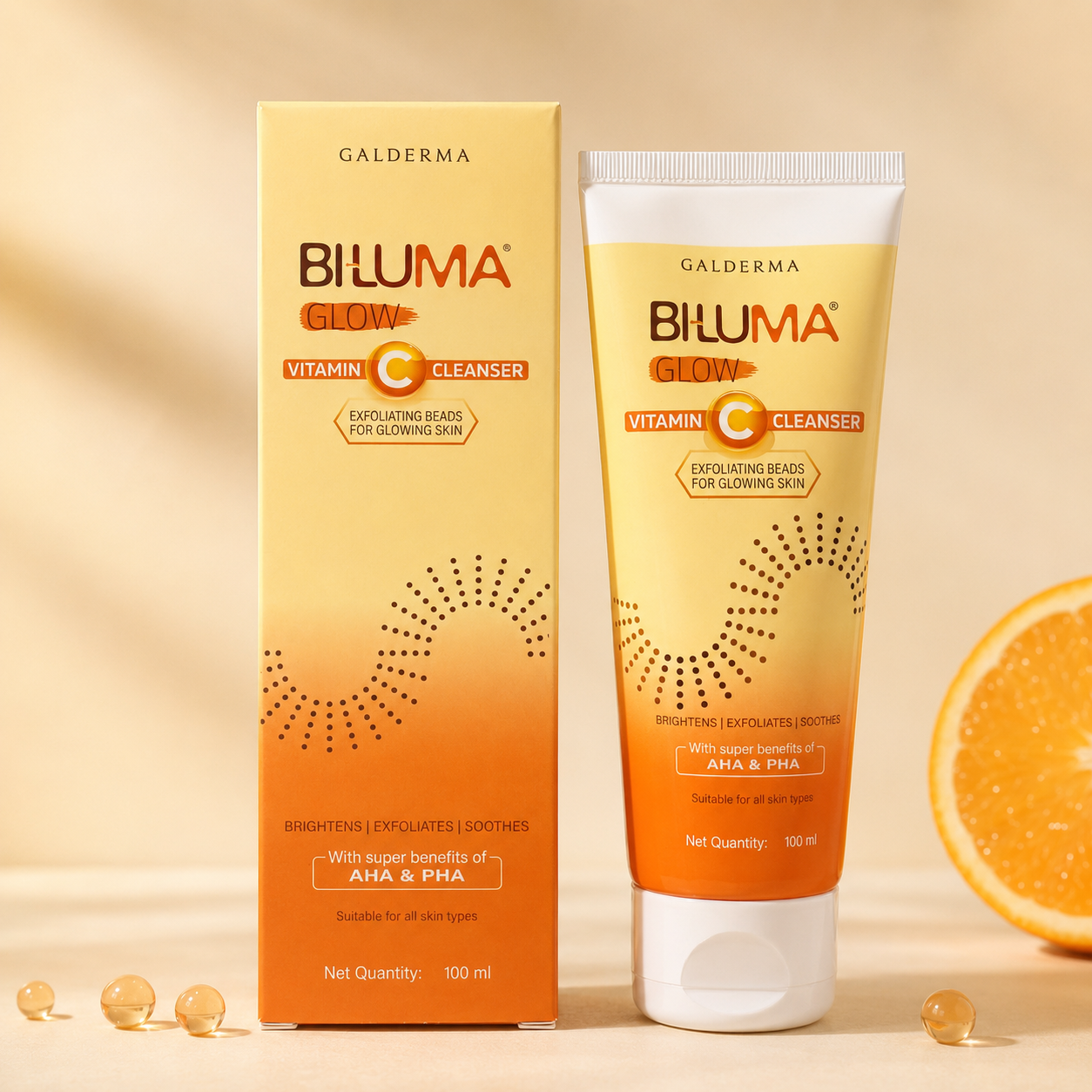 Biluma Glow Vitamin C Cleanser 100ml
