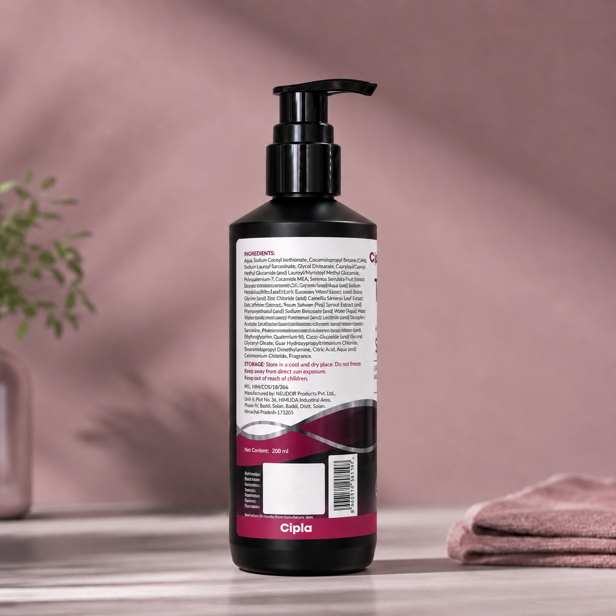 Tugain Hair Nourishing Shampoo 200ml