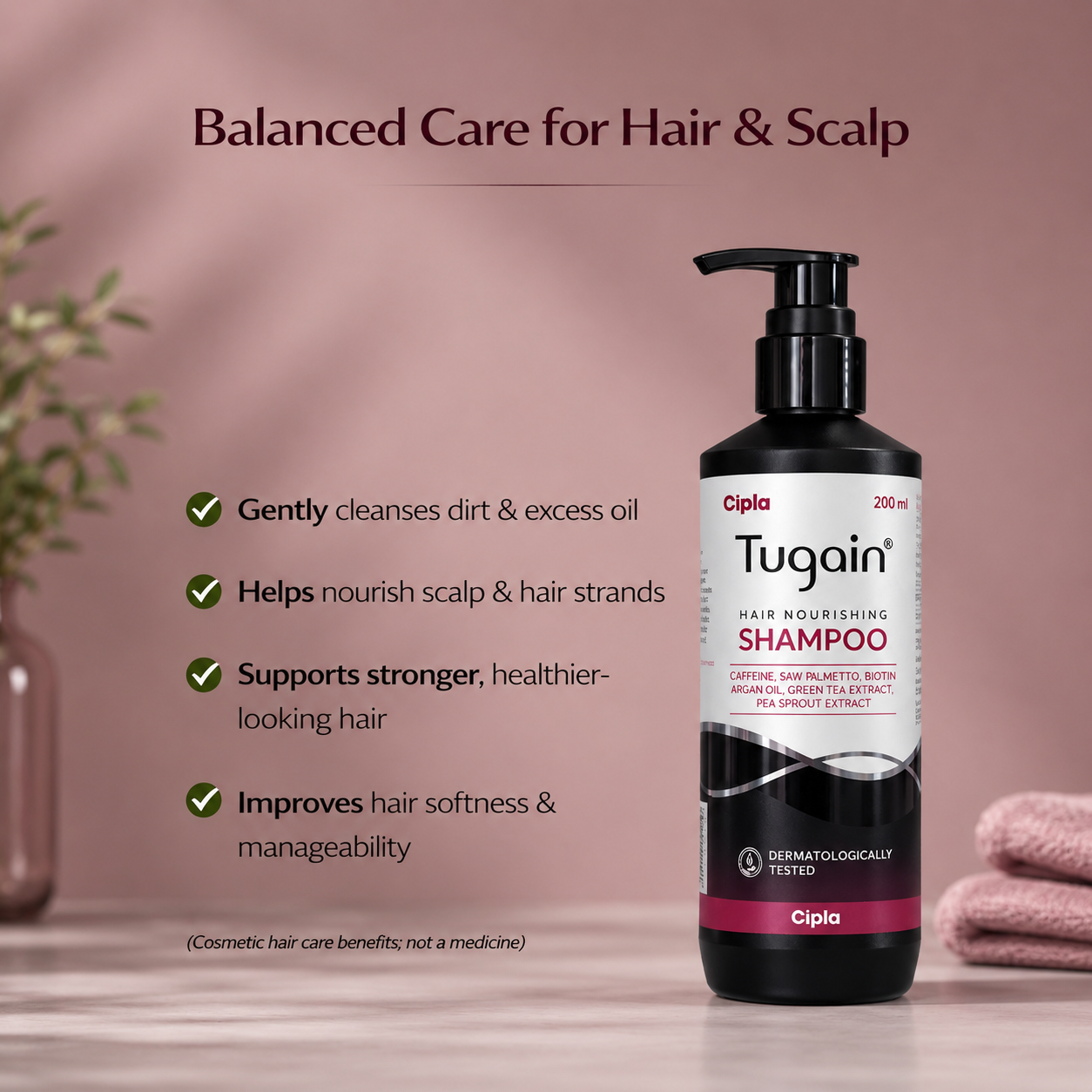 Tugain Hair Nourishing Shampoo 200ml