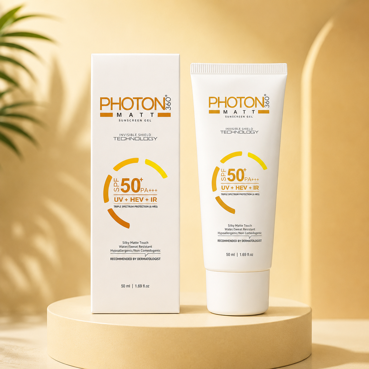 Photon 360 Matt Sunscreen Gel SPF 50+ PA+++