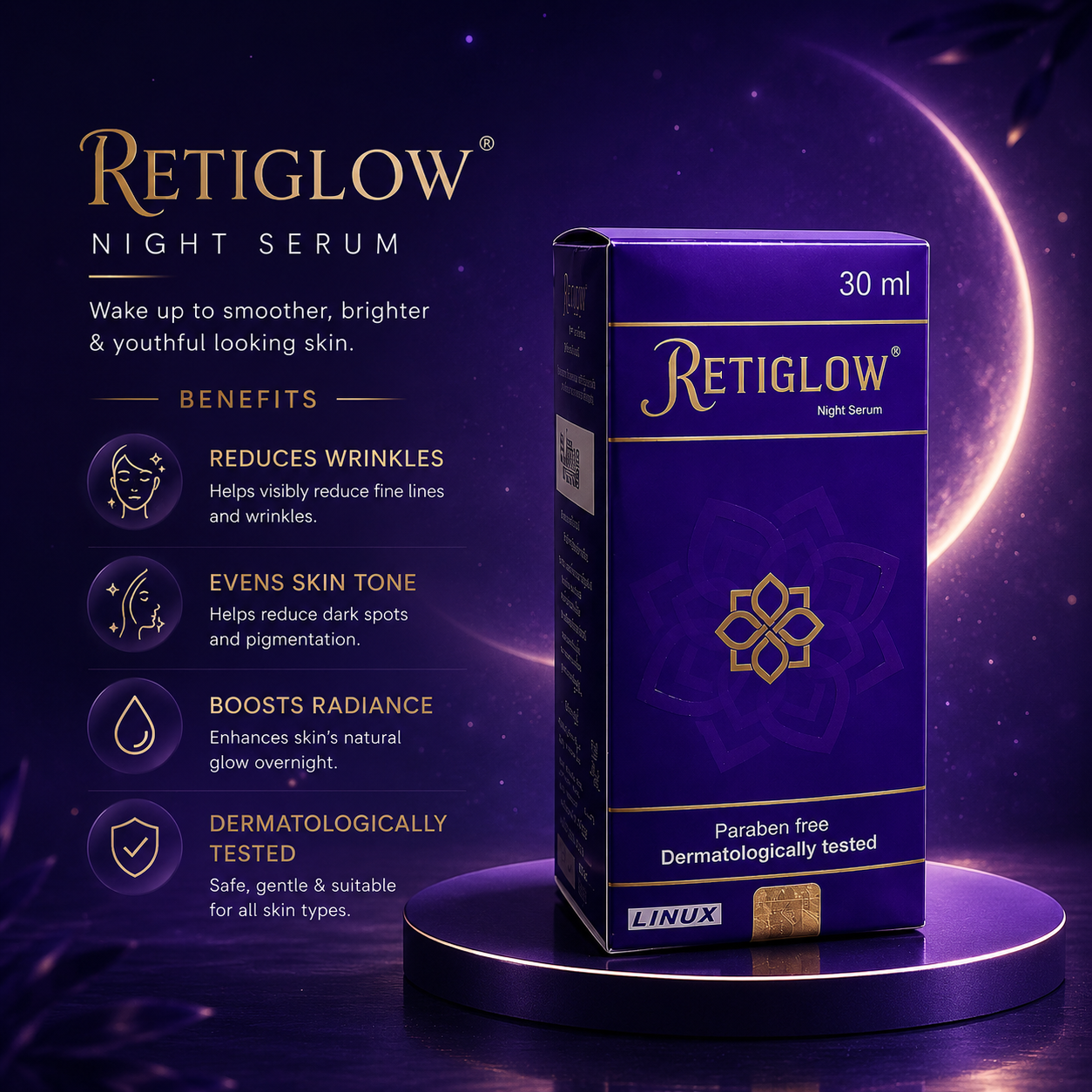 Retiglow Night Serum