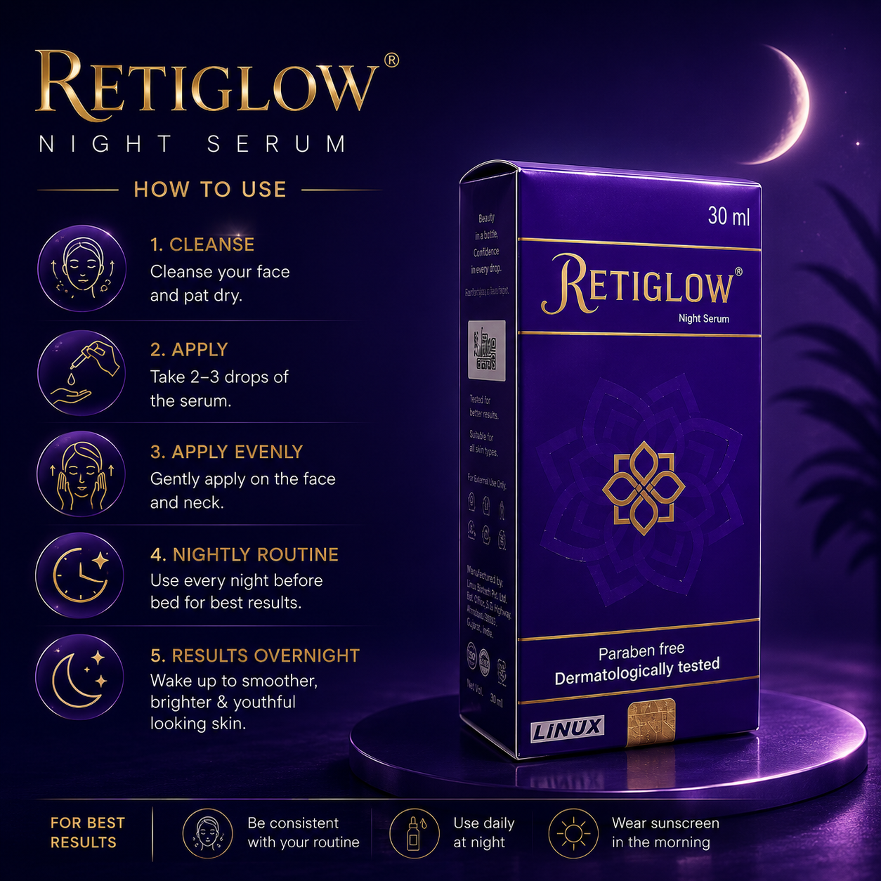Retiglow Night Serum