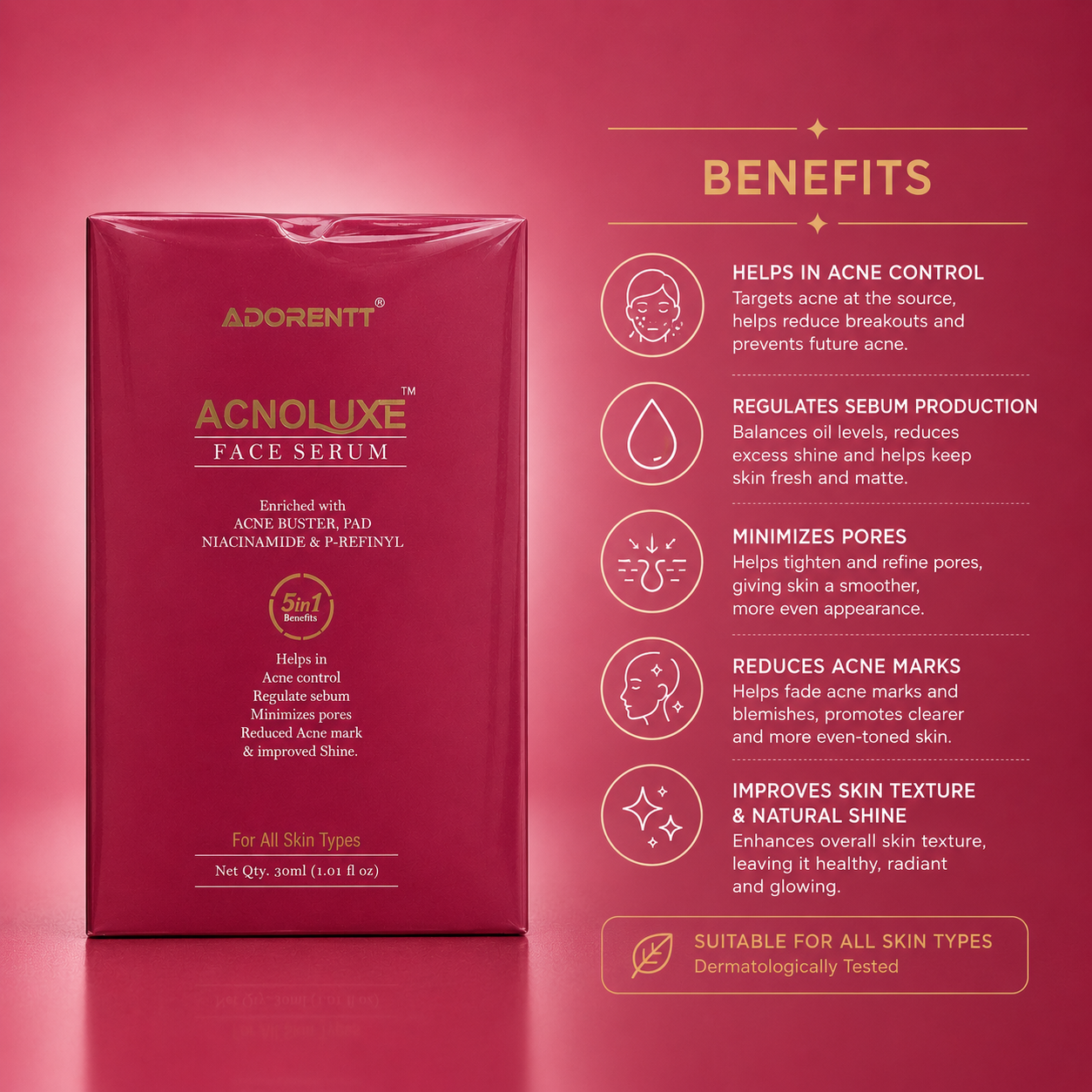Acnoluxe Face Serum