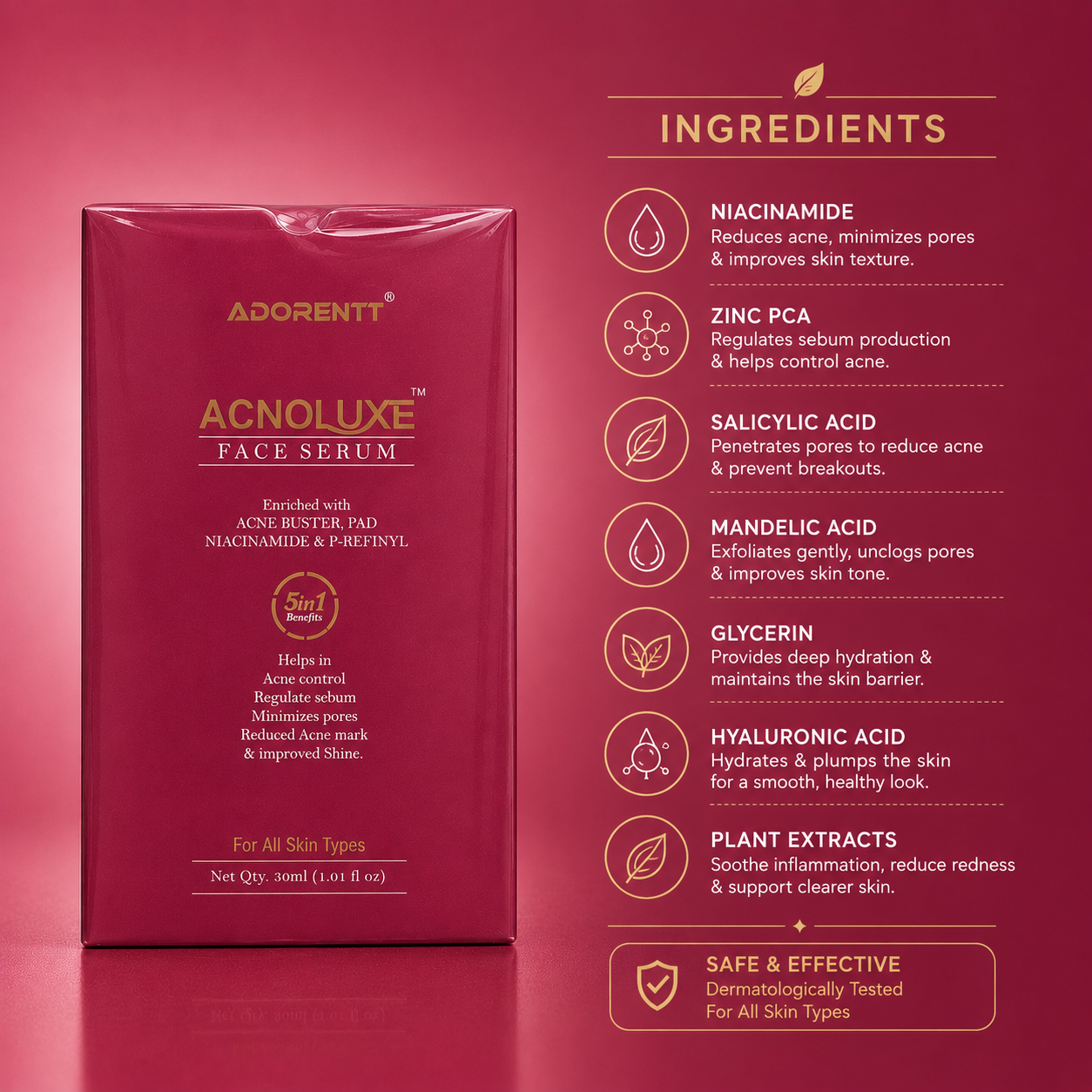 Acnoluxe Face Serum
