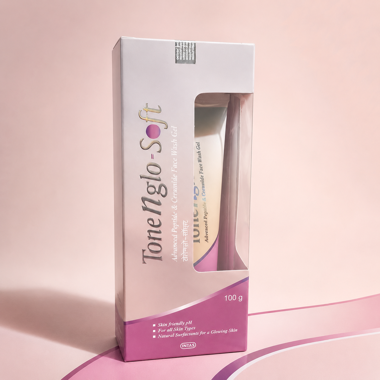 ToneNGlo-SF Advanced Peptide & Ceramide Face Wash Gel