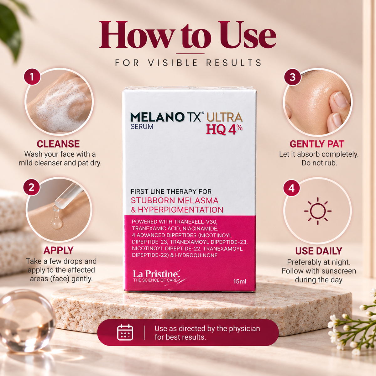 Melano TX Ultra HQ 4% Serum 15ml