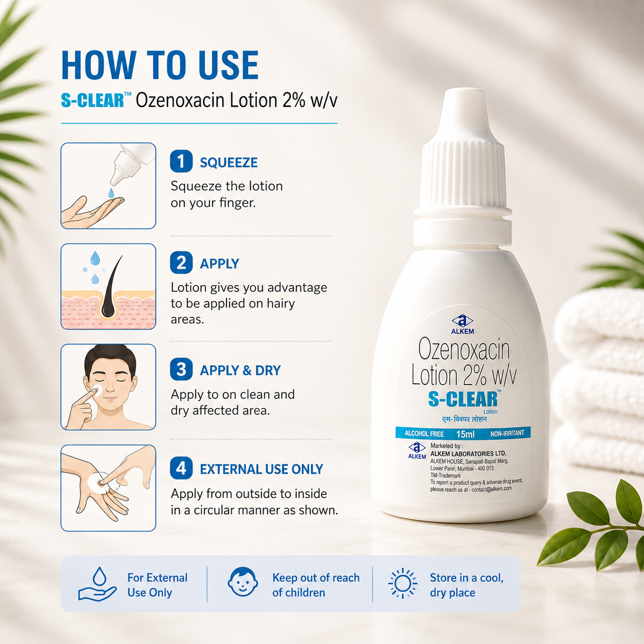 S-Clear Lotion 15ml
