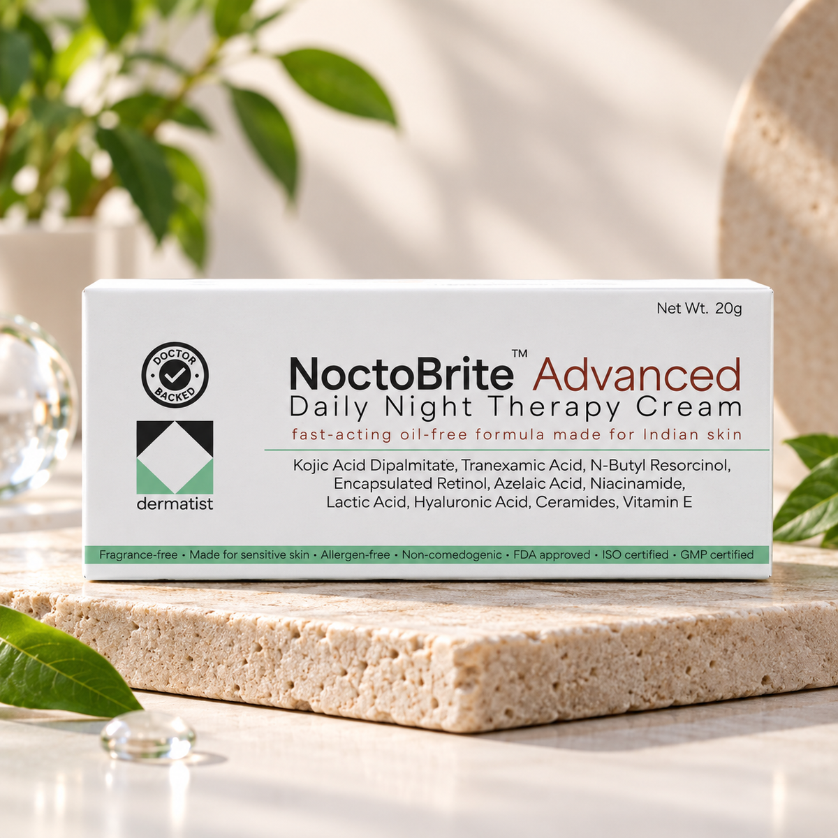 NoctoBrite Advanced Daily Night Therapy Cream 20 g
