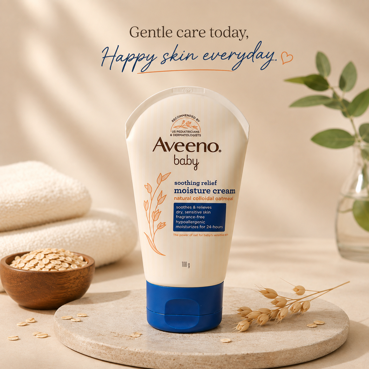 Aveeno Baby Soothing Relief Moisture Cream 100g