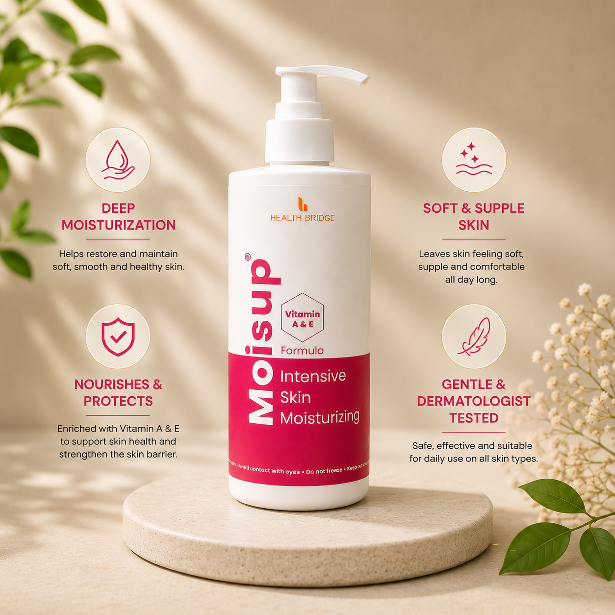 Moisup Intensive Skin Moisturizing Lotion