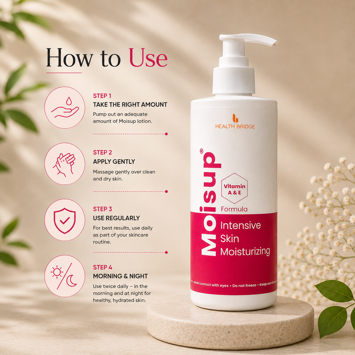 Moisup Intensive Skin Moisturizing Lotion