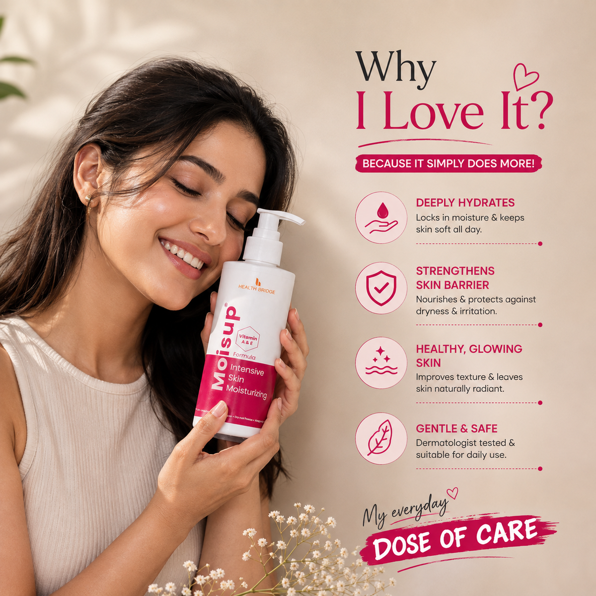Moisup Intensive Skin Moisturizing Lotion
