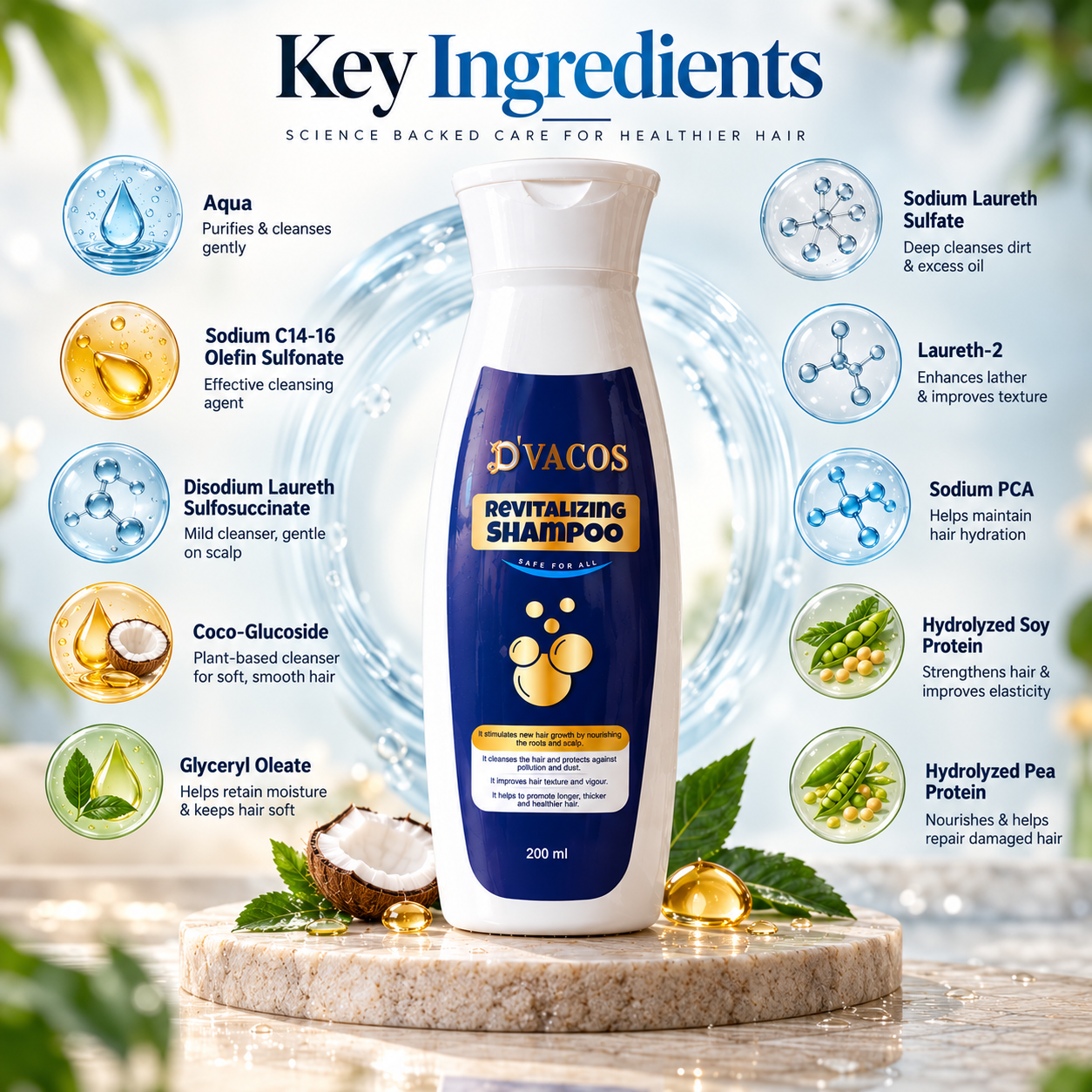 D’Vacos Revitalizing Shampoo