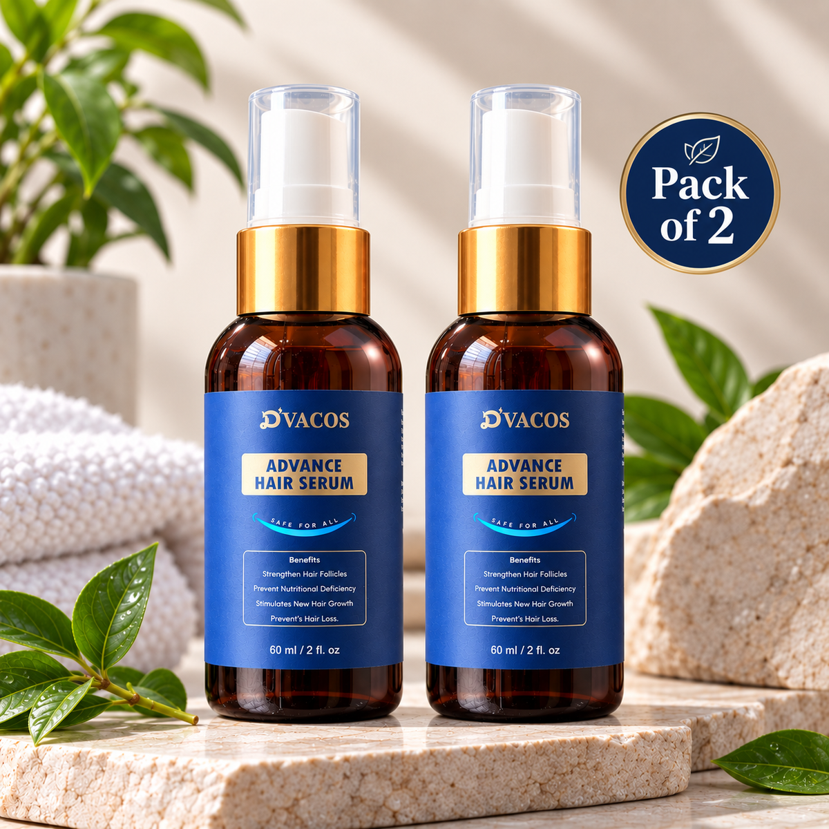 D’Vacos Advance Hair Serum 60ml