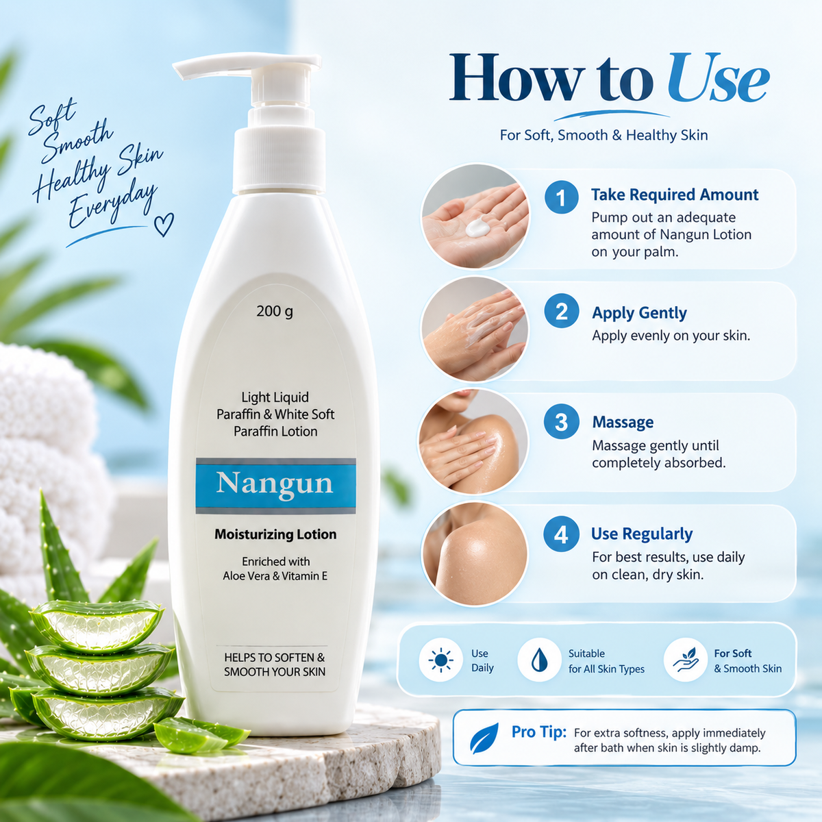 Nangun Moisturizing Lotion 200g