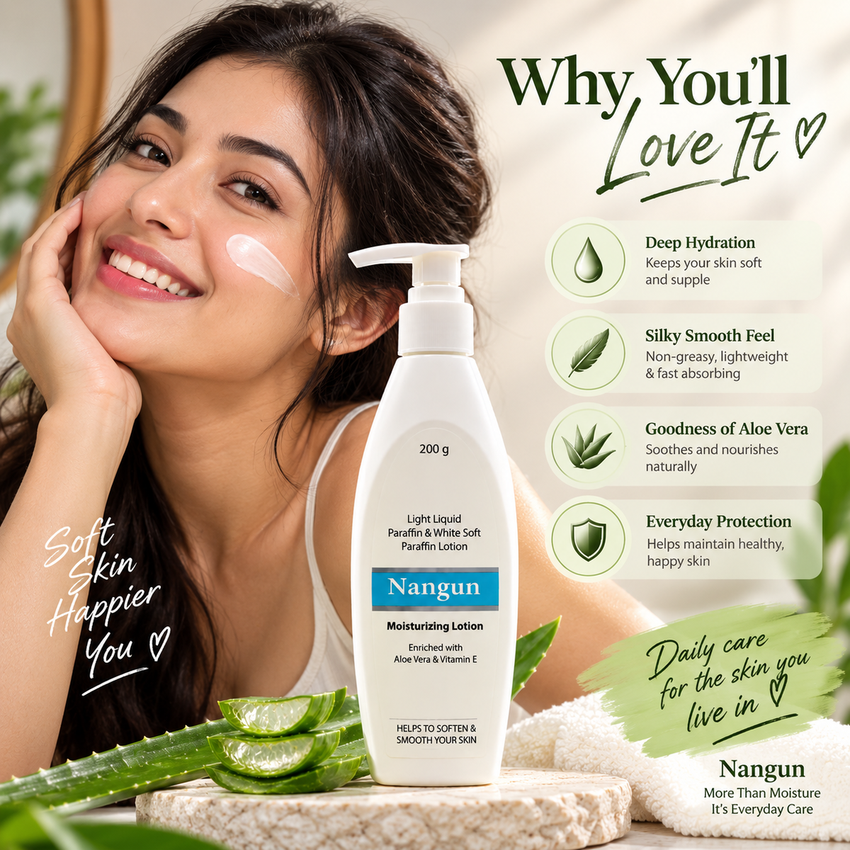 Nangun Moisturizing Lotion 200g