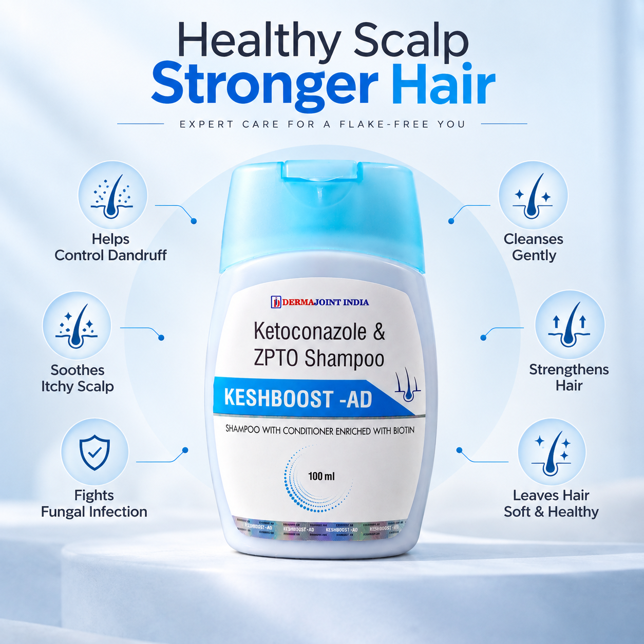 Keshboost-AD Shampoo With Conditioner