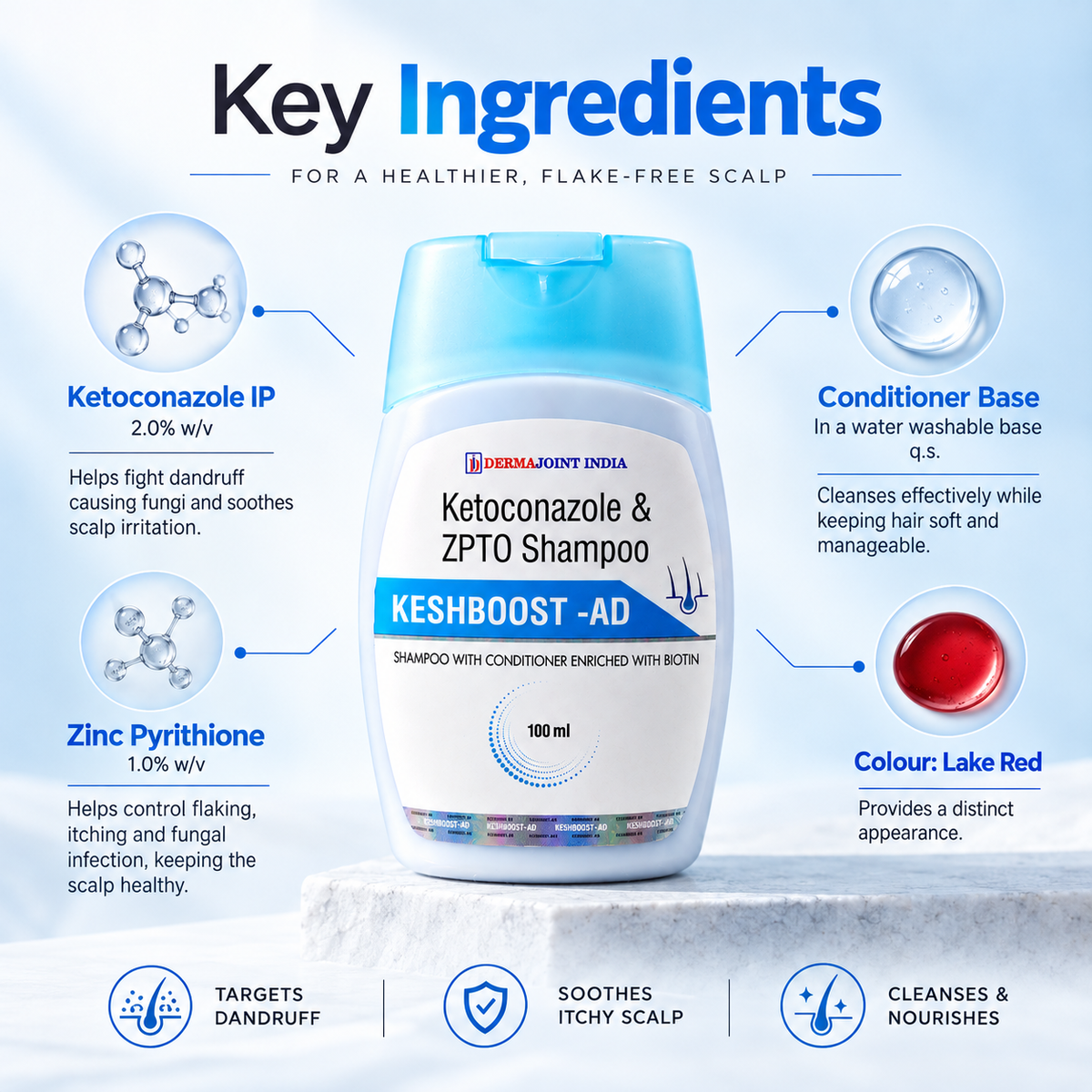 Keshboost-AD Shampoo With Conditioner