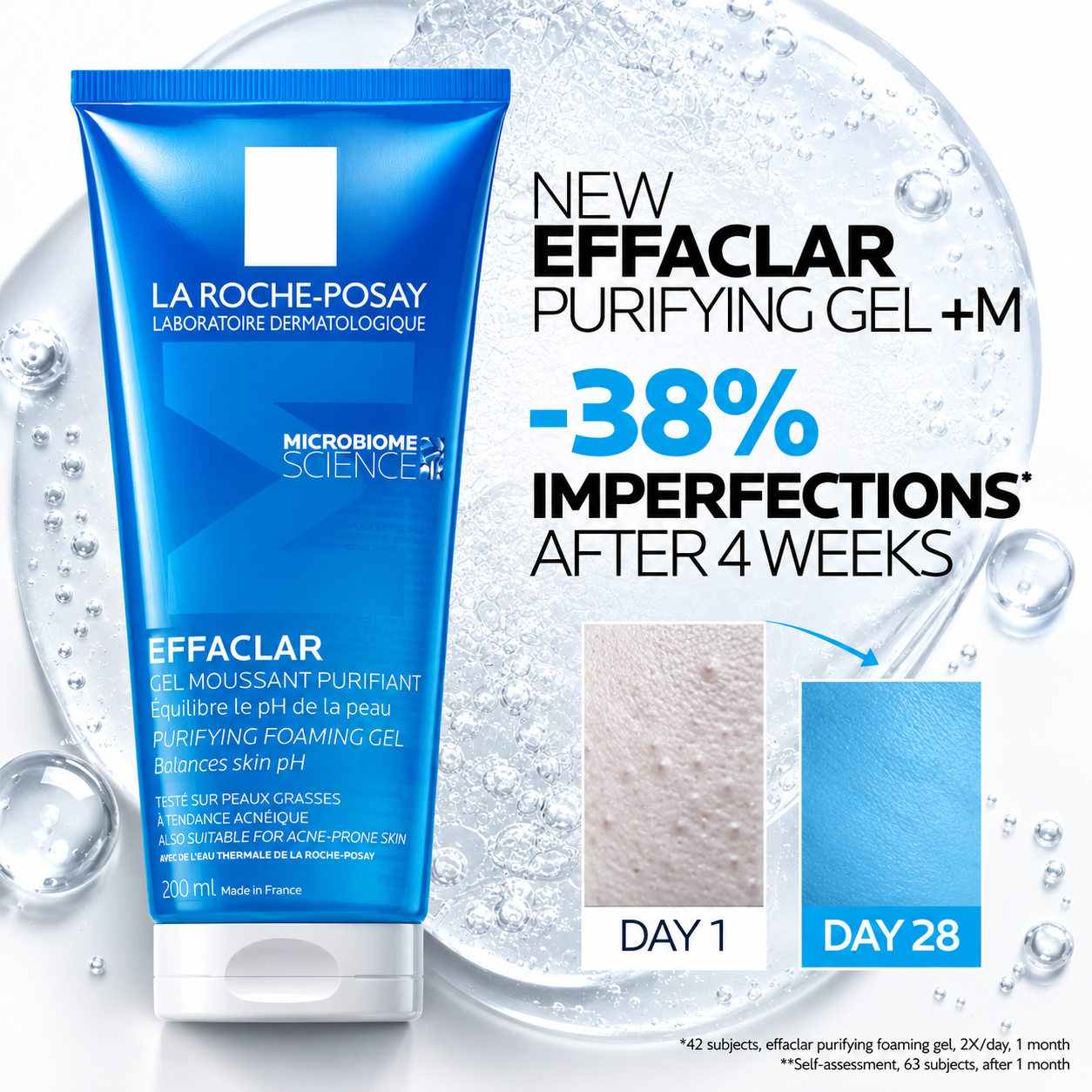 La Roche-Posay Effaclar Purifying Foaming Gel 200ml