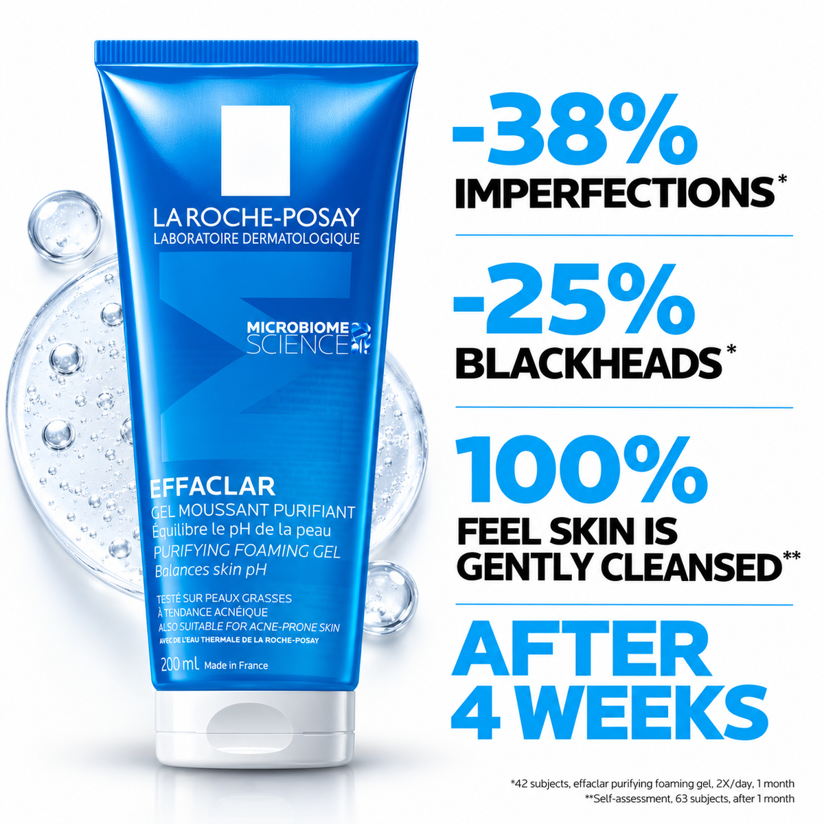 La Roche-Posay Effaclar Purifying Foaming Gel 200ml