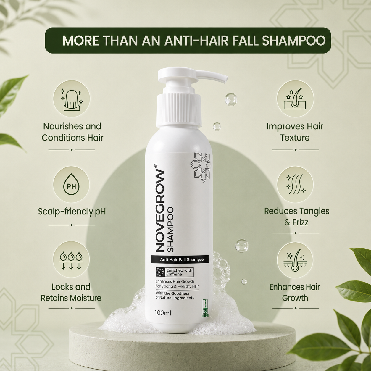 Novegrow Anti Hair Fall Shampoo