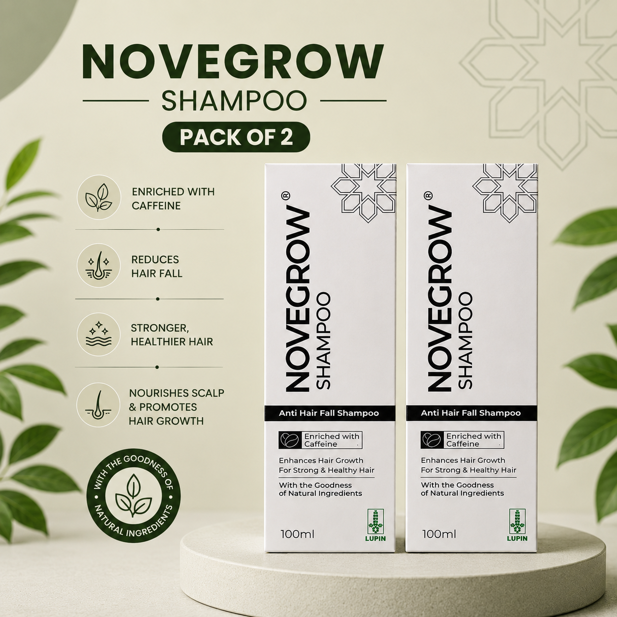 Novegrow Anti Hair Fall Shampoo
